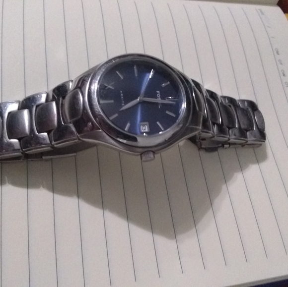 Fossil Arkitekt Date Just Blue Face FS-2906 RUNS - Picture 3 of 8